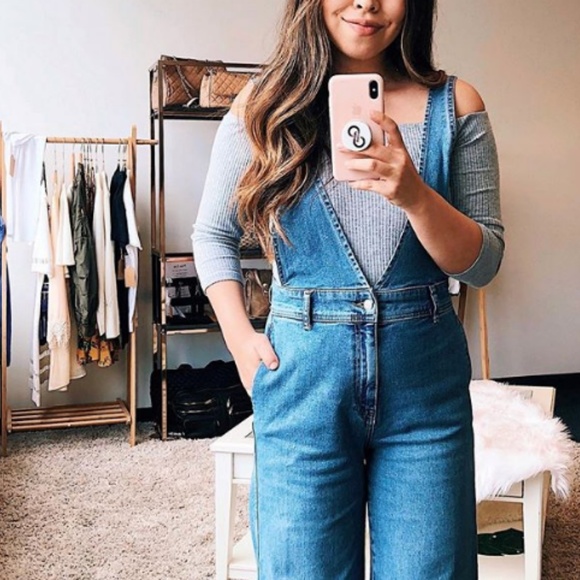 Free People Denim - Free People A-Line Overall
